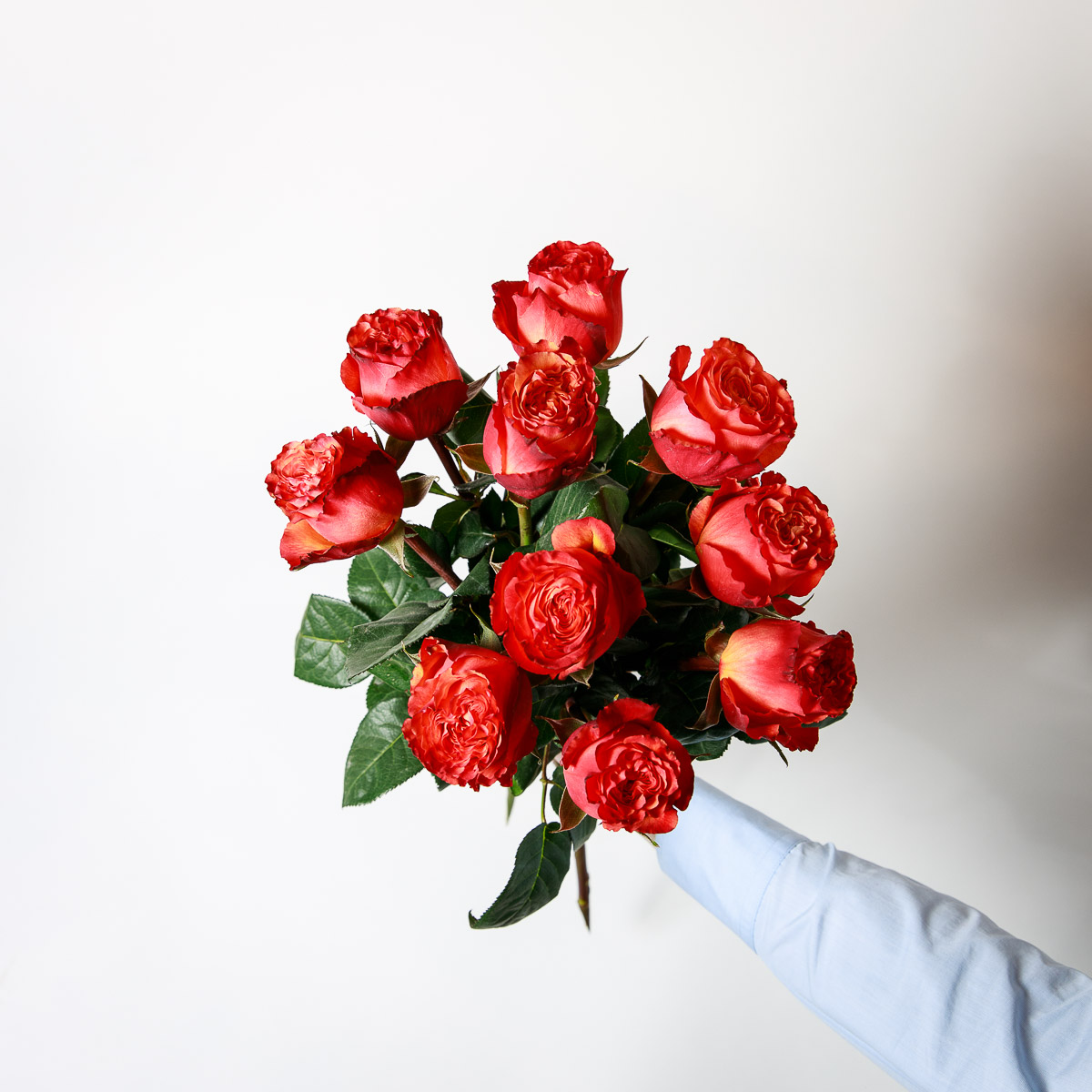 Orange roses bouquet | Pont de Chailly Fleurs | Florist in Lausanne