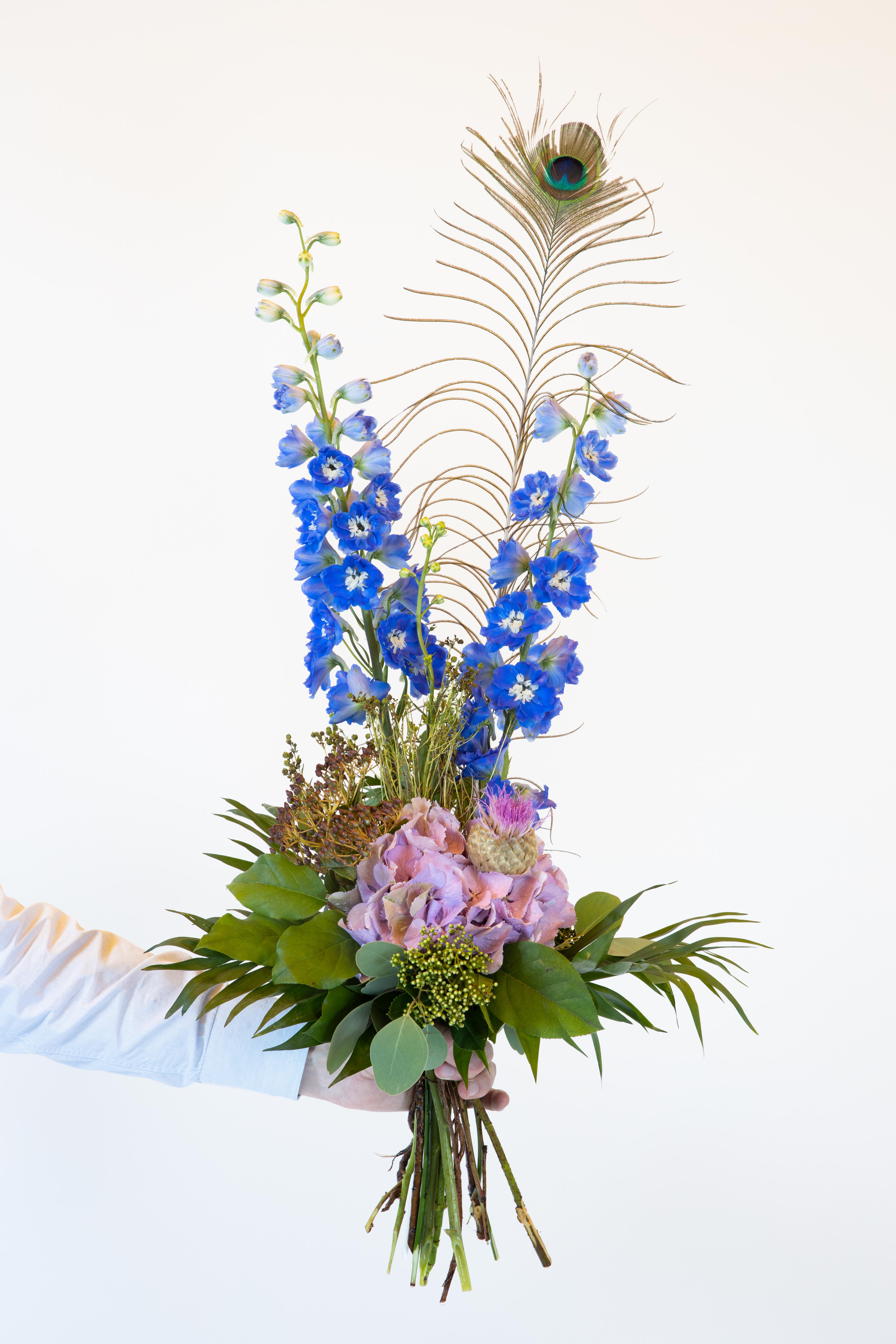 Seasonal pastel blooms bouquet - Image 3
