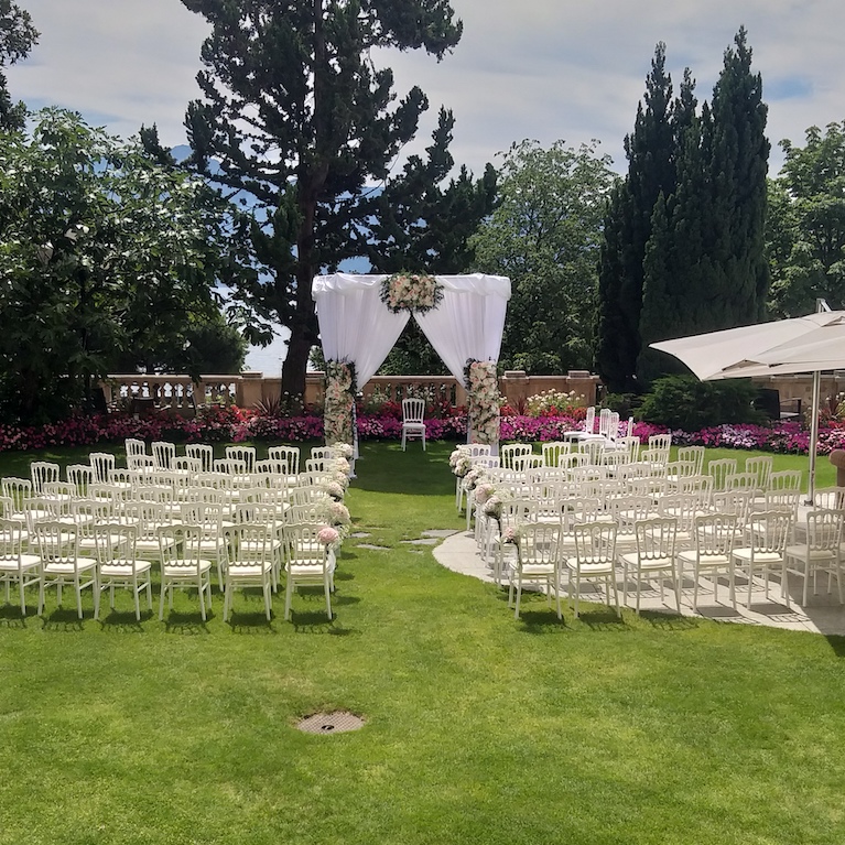 Mariage, Pont de Chailly Fleurs